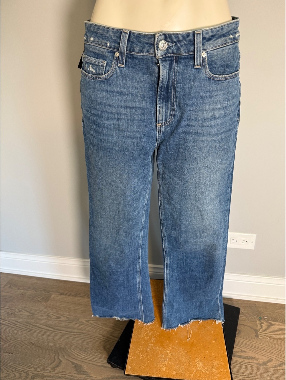 Paige Heritage Mid Rise Straight Leg‎ Jeans Size 25